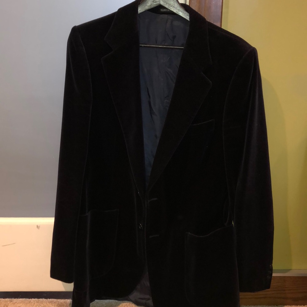 Saint Laurent velvet  Sport Coat authentic
